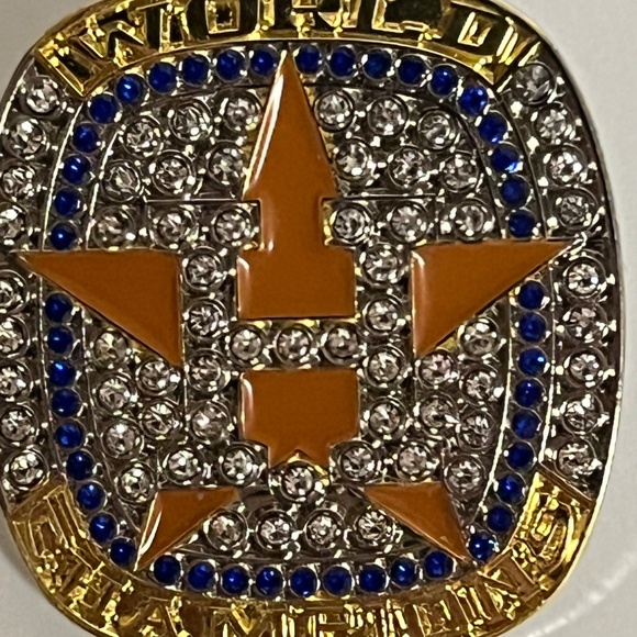 Houston Astros World Champions Bling Hat Pin Pins Hats Bag Fitted New Era - Picture 2 of 7
